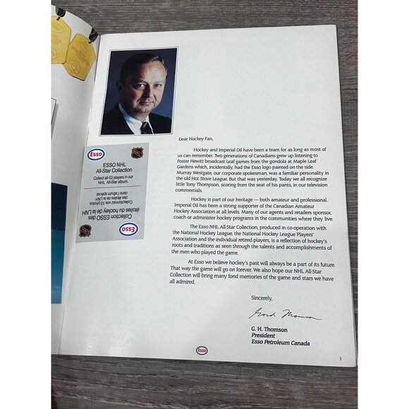 1988-89 ESSO NHL Hockey All Star Collection Complete Album Set Paperback - Picture 2 of 8